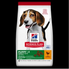 Hills Science Plan Canine Puppy Medium - с пилешко, за подрастващи кучета от средните породи до 25 кг., от отбиването до 1 г. Бременни и кърмещи кучета